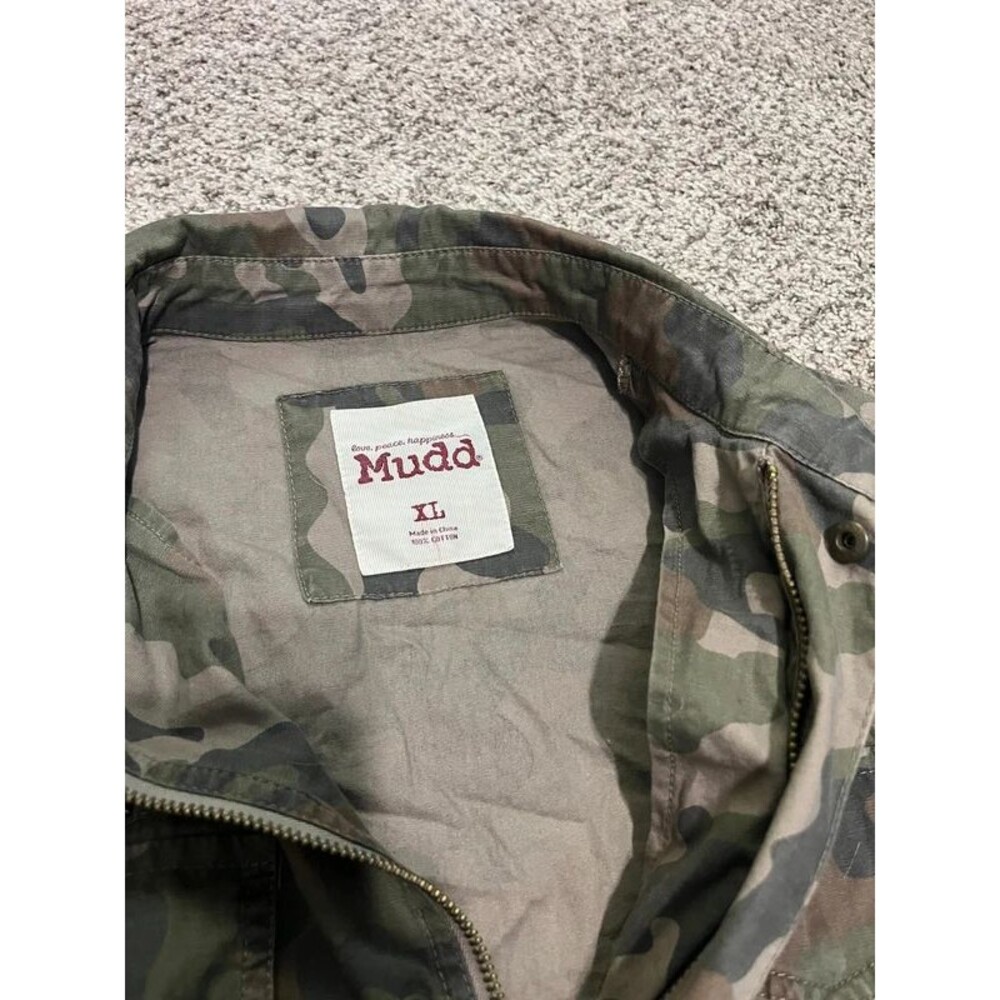 Y2k Mudd Womens Camo Jacket Size XL